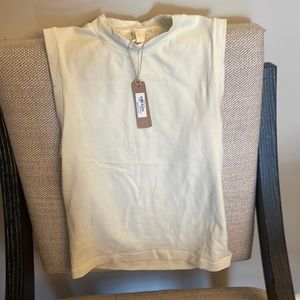 COPY - SKIMS CREW NECK TANK Bone